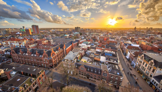 Groningen van bovenaf