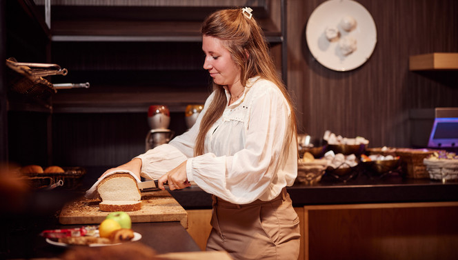 Live-Cooking breakfastbuffet